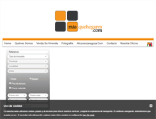 Tablet Screenshot of masquehogares.com